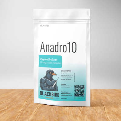 Oxymetholone 10 mg — Anadro10 (Blackbird Pharma)