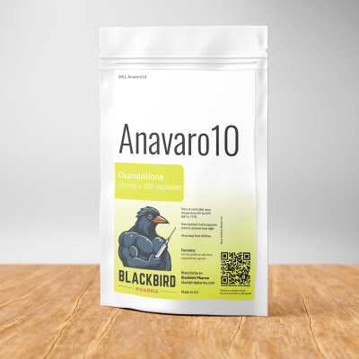 Oxandrolone 10 mg — Anavaro10 (Blackbird Pharma)